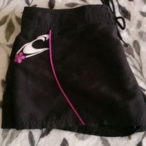 O'Neal board shorts, Size 1, Black with Pink stitching.